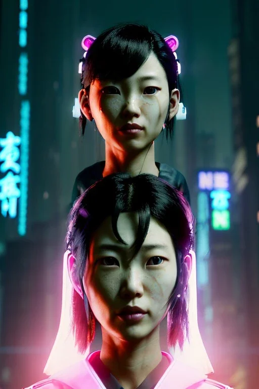 portrait, Asian cyborg woman, samurai warrior :: symmetry photography, cyberpunk style, cyborg eyes, pink hair :: wires connect, perfect eyes, samurai helmet, tiger mask, black samurai army, katana, ghost in the shell, pink, white, black, glow eyes, cinematic, Ultra realistic, dark scene, soft color, highly detailed, unreal engine 5, RTX, ultra detail, 3d, finely drawn, high definition.