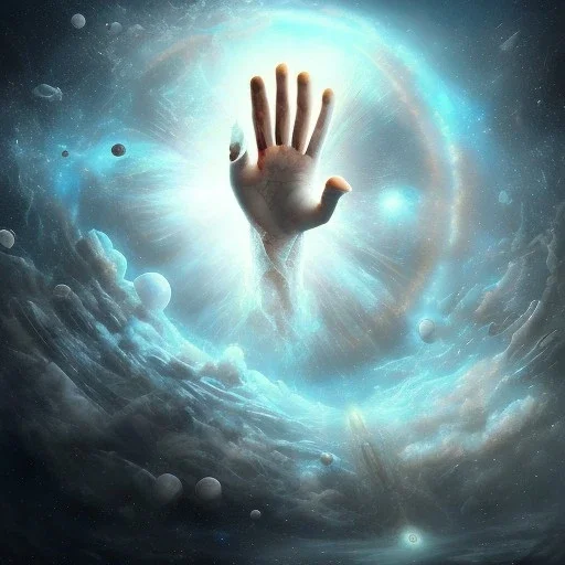 the hand of god in the sky