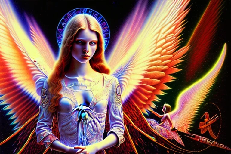 Trippin Angel Psychedelic