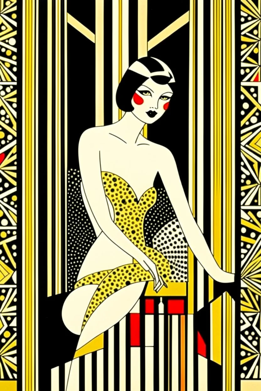 The French and the French were the first to use the term "art deco" in their literature.