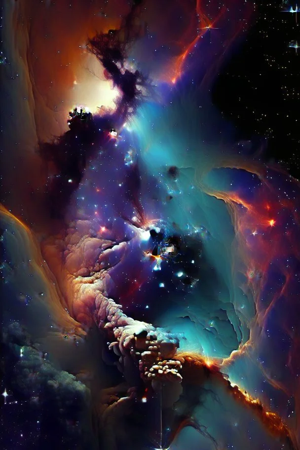 Nebula and the edge of the universe