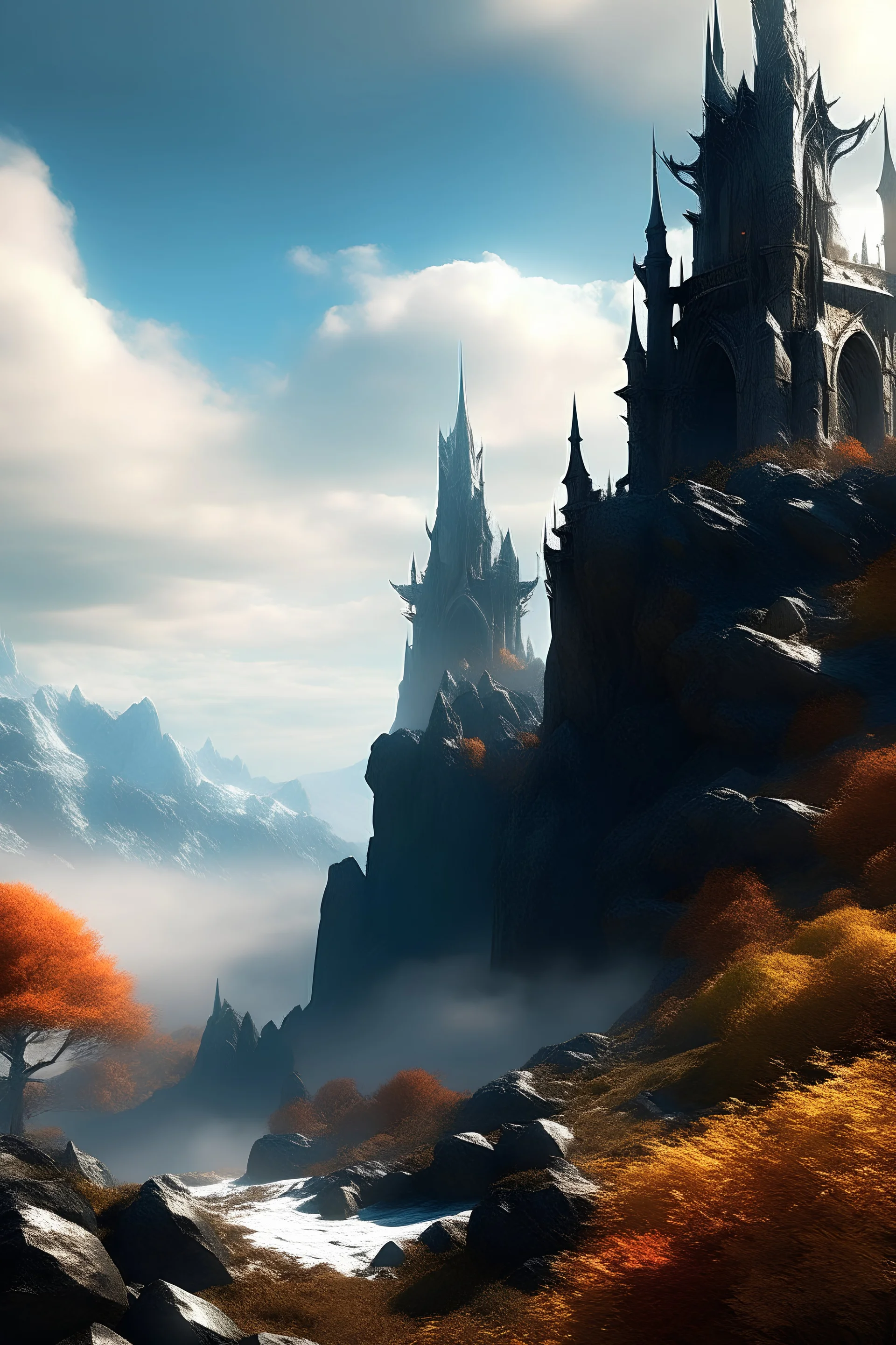 fantasy glen adventure autumn