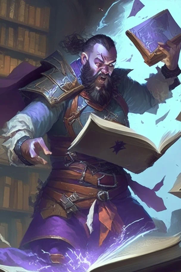 dnd dm throwing a book at annoying player