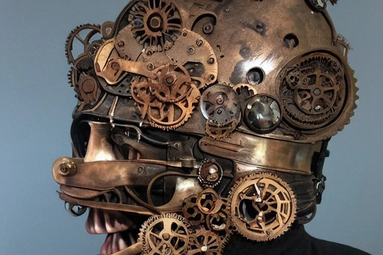 steampunk head