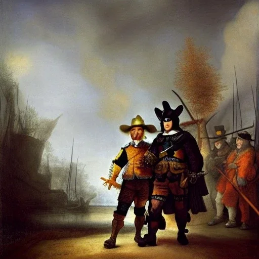 Rembrandt Batman