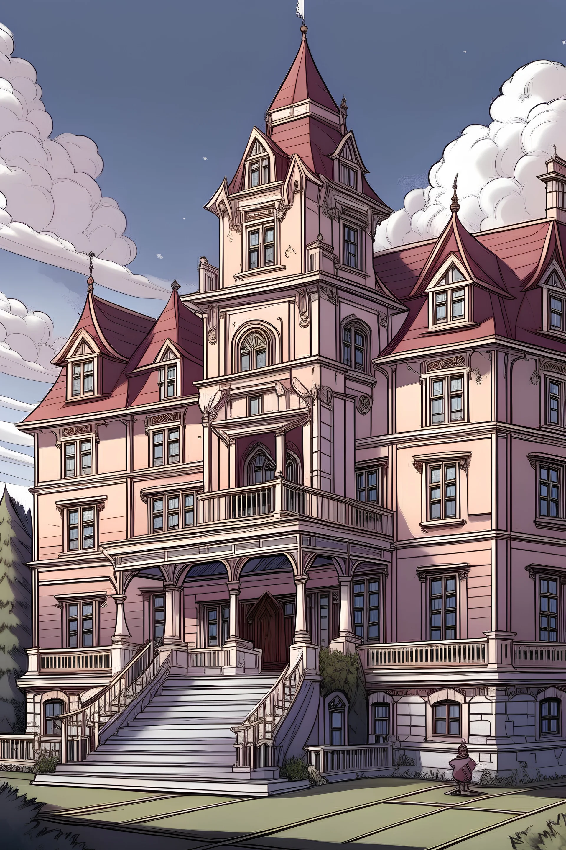 Mansion tipo webtoon