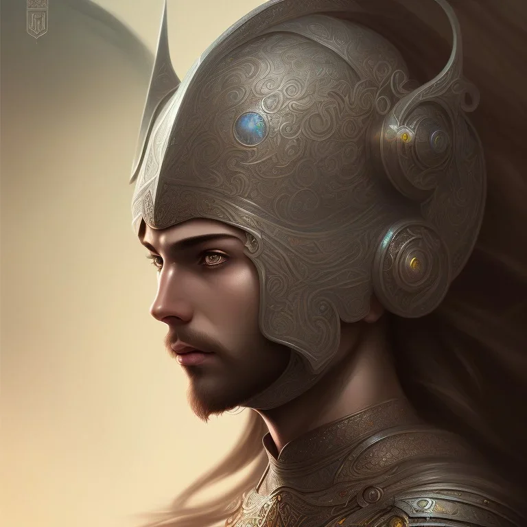 sango fantasy, fantasy magic, intricate, sharp focus, illustration, highly detailed, digital painting, concept art, matte, masterpiece head sexy front view Arabian Knight man