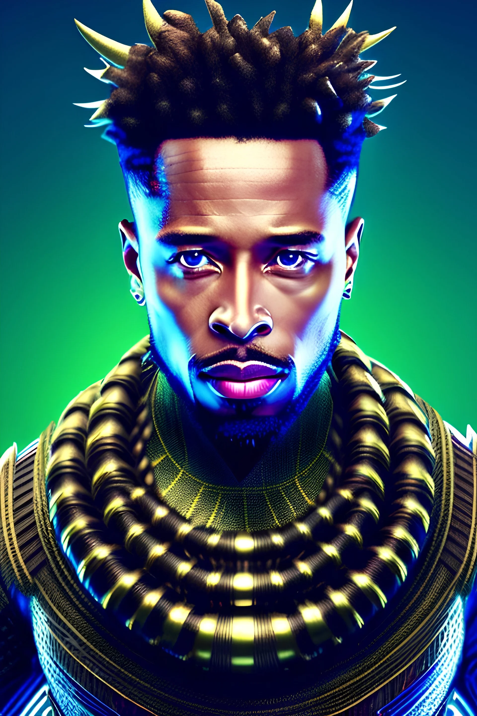 Erik Killmonger, Character Portrait, ...\, image size:1920x2880