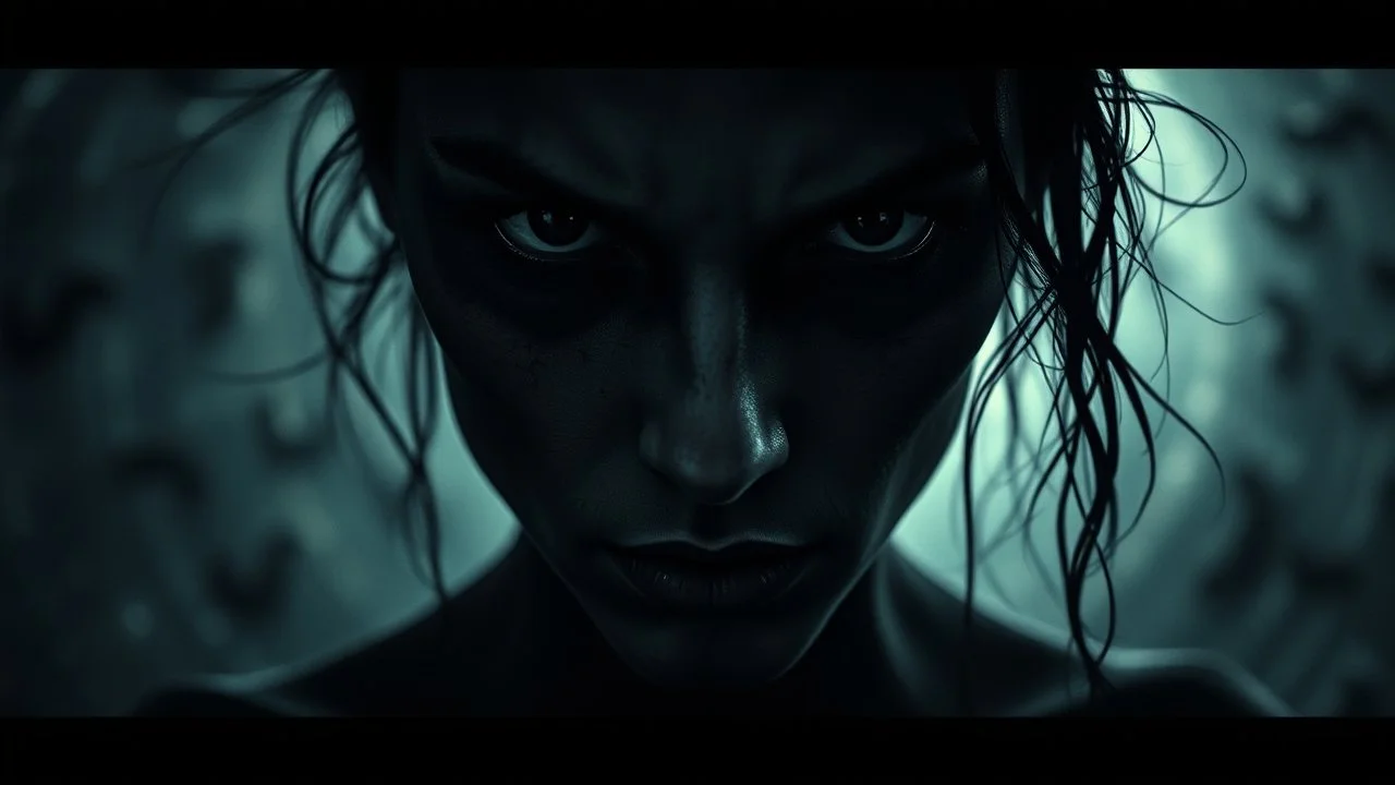 surreal abstract fade human portrait, lack black eyes, Darkness is sometimes, it is the moment of realization. The shadows rising from the depths are not merely terrifying; they are the offspring of our minds, surreal abstract things andt shapes, . darkness looking me, and eating face, body, close up the crepy stunning portrait, shadows, evil darkness, surreal, thiller vibe, background vortex, abyss,crepy vibe, intricate details, cinematic