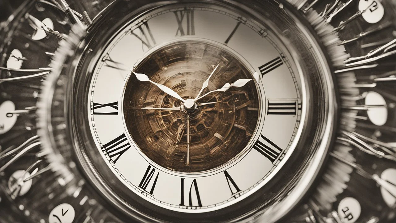 "An inspiring thumbnail featuring a clock lens blending time and speed seamlessly. This image beautifully encapsulates the concept of learning the art of speed reading, with time appearing to rush by in seconds on the lens. Get ready to enhance your reading skills and improve your understanding of content at a faster pace and with greater proficiency."