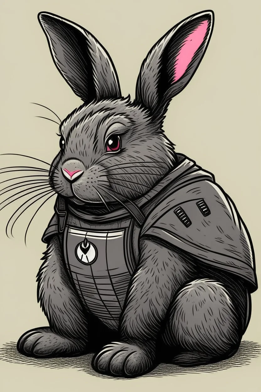 Batman, but he’s a rabbit