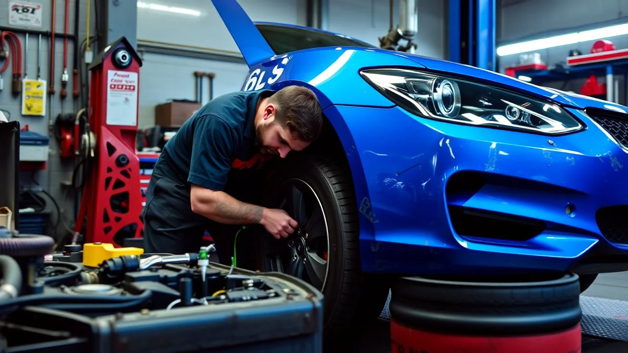 car mechanic wallpaper