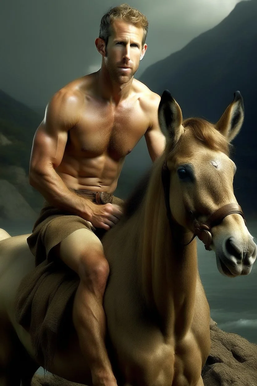 Ryan Reynolds as a centaur