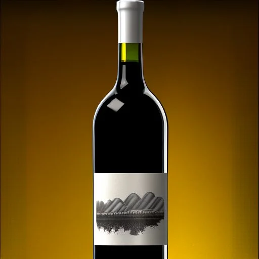 Label of wine bottle