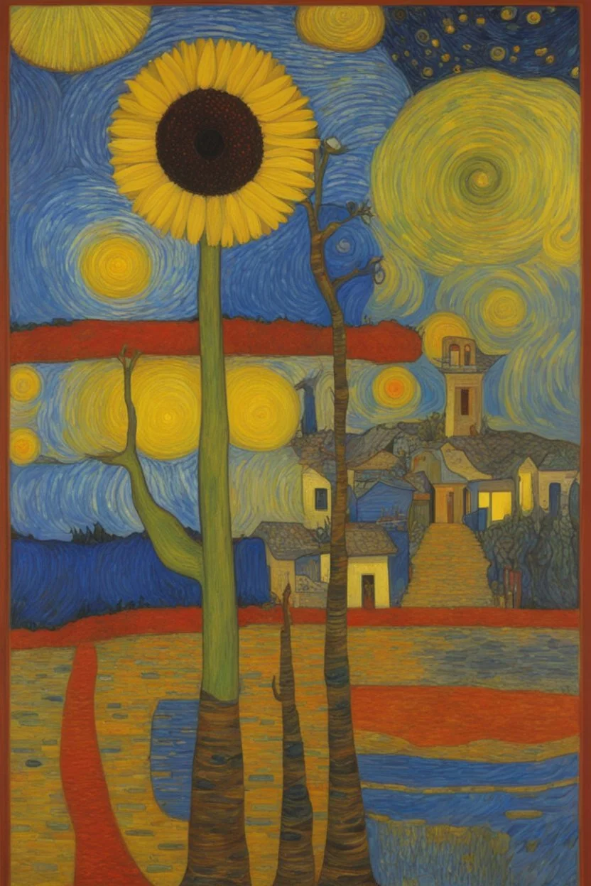 Why should I fear that which can only exist when I do not?; symbolism; Contemporary; Van Gogh; Hundertwasser; Klimt