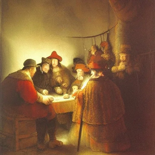 Rembrandt merry Christmas