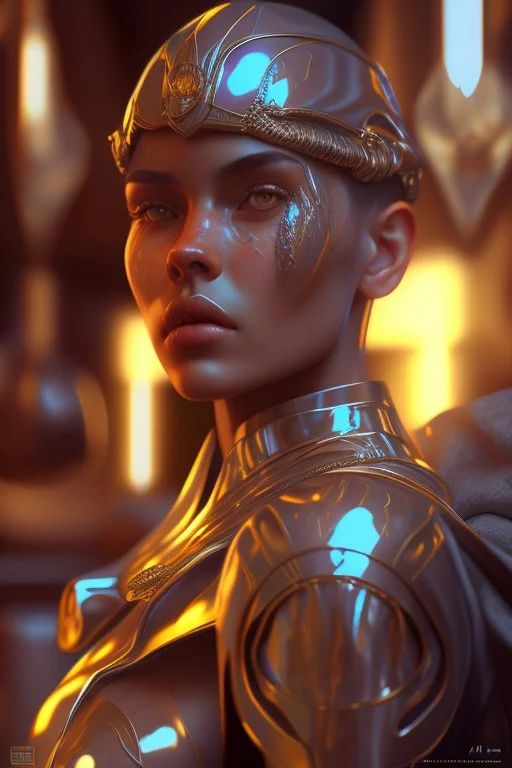 photorealistic, hyperdetailed painting, luminism, Bar lighting, complex, sad eyes, 4k resolution concept art, Artgerm, WLOP, Alphonse Mucha, 3d render, octane render, intricately detailed, cinematic, awesome full color, hand drawn, dark, gritty, cinematic, glorious soldier