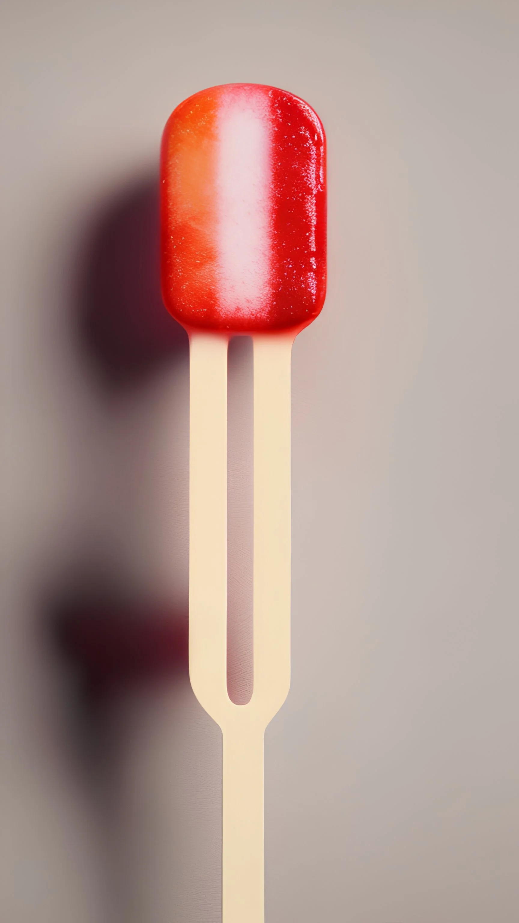 Popsicle, lick, strawberry