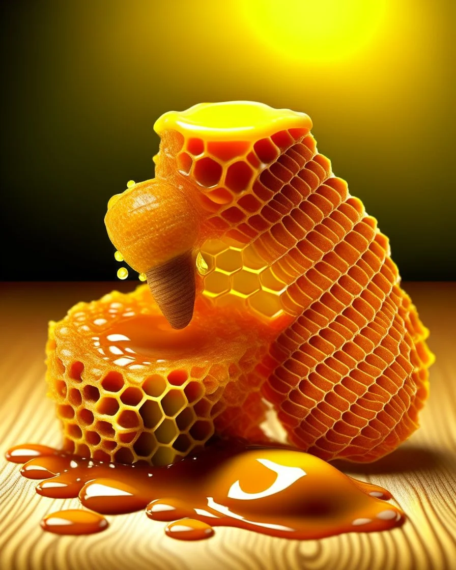 honeycombs and royal jelly