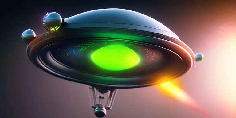 extra-terrestrial, 8K, photo realistic, highly detailed, lught ufo, light colors