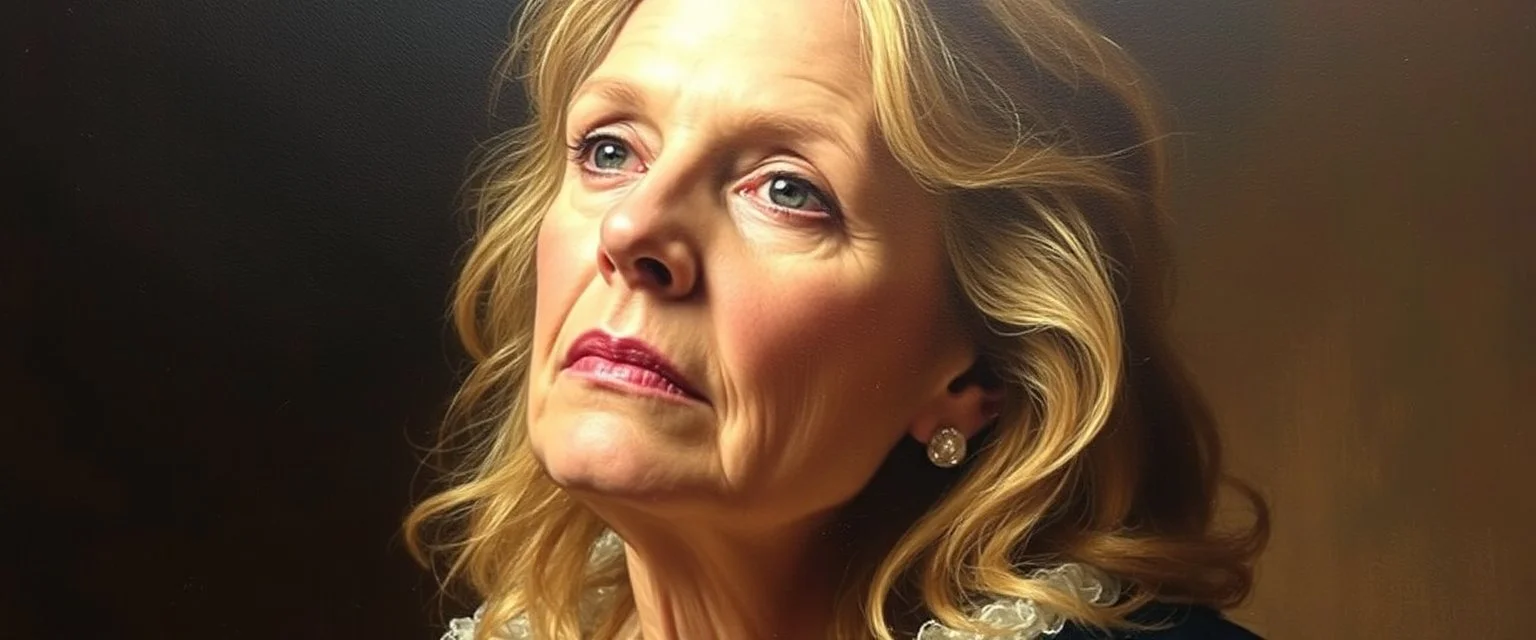 Michelle Pfeiffer painted by Rembrandt