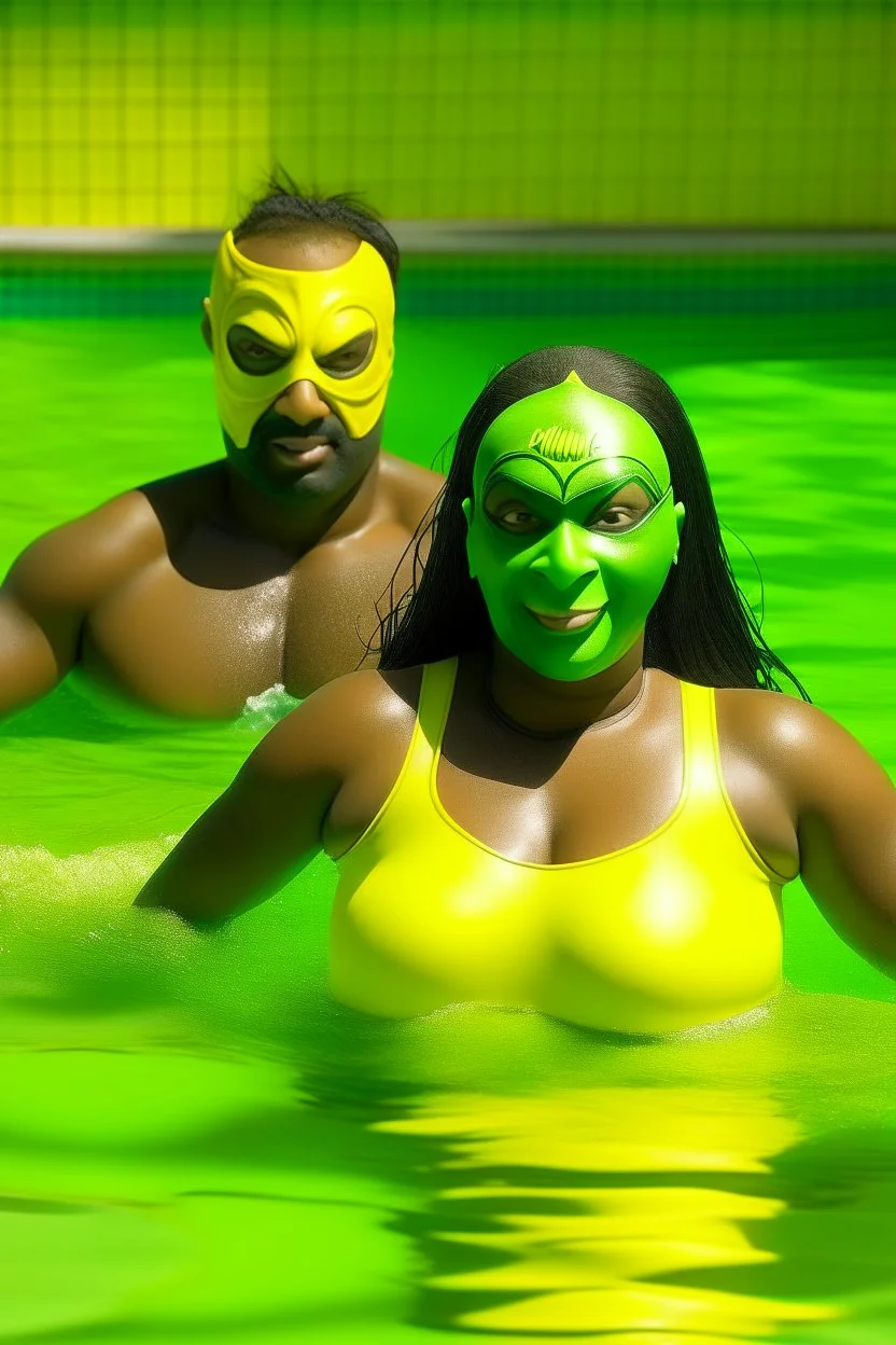 Yellow, shehulk, this Is us, swimming