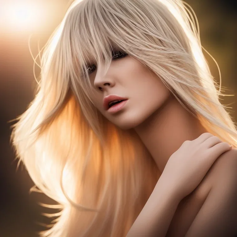 masterpiece, best quality, beautiful, man and woman, blond flutter hair, highly detailed body, sun light, 4K, RAW, depth of field, high contrast, realistic details, 150mm