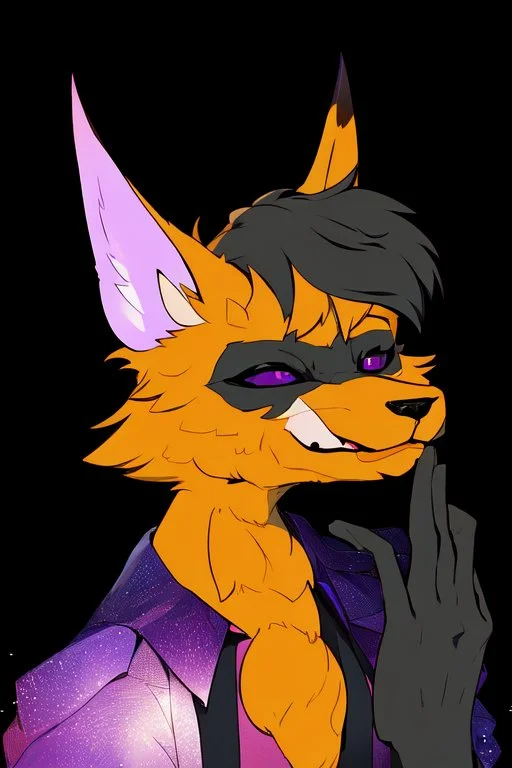 an anthropomorphic fox fursona