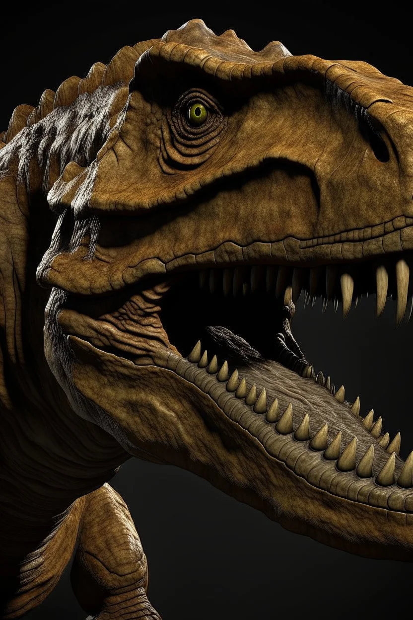 t rex 4 sied view textures