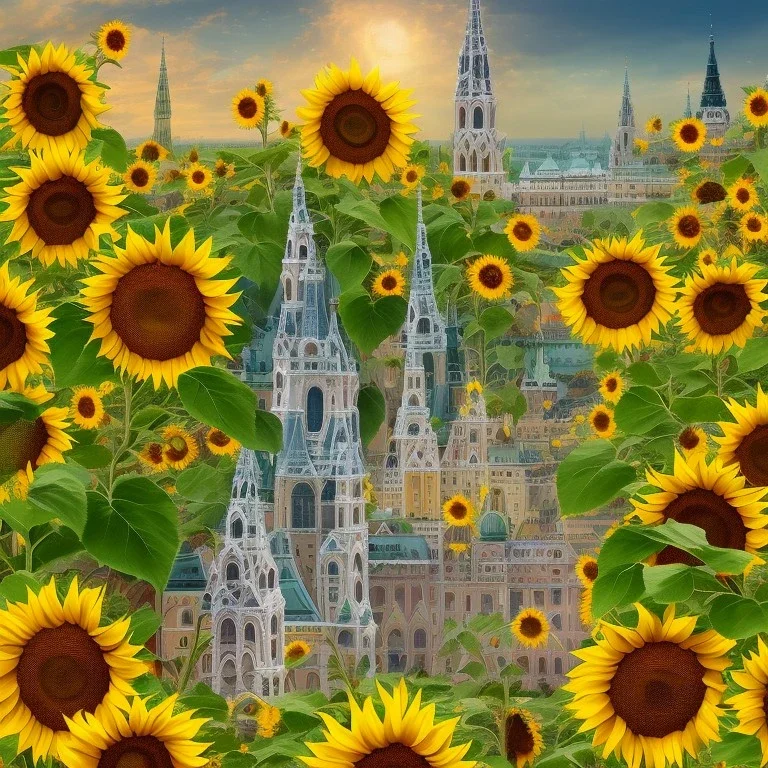 Vienna. Sunflower.