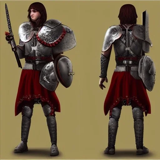 ROMAN ARMORED FIGHTING WARRIOR VAMPIRE