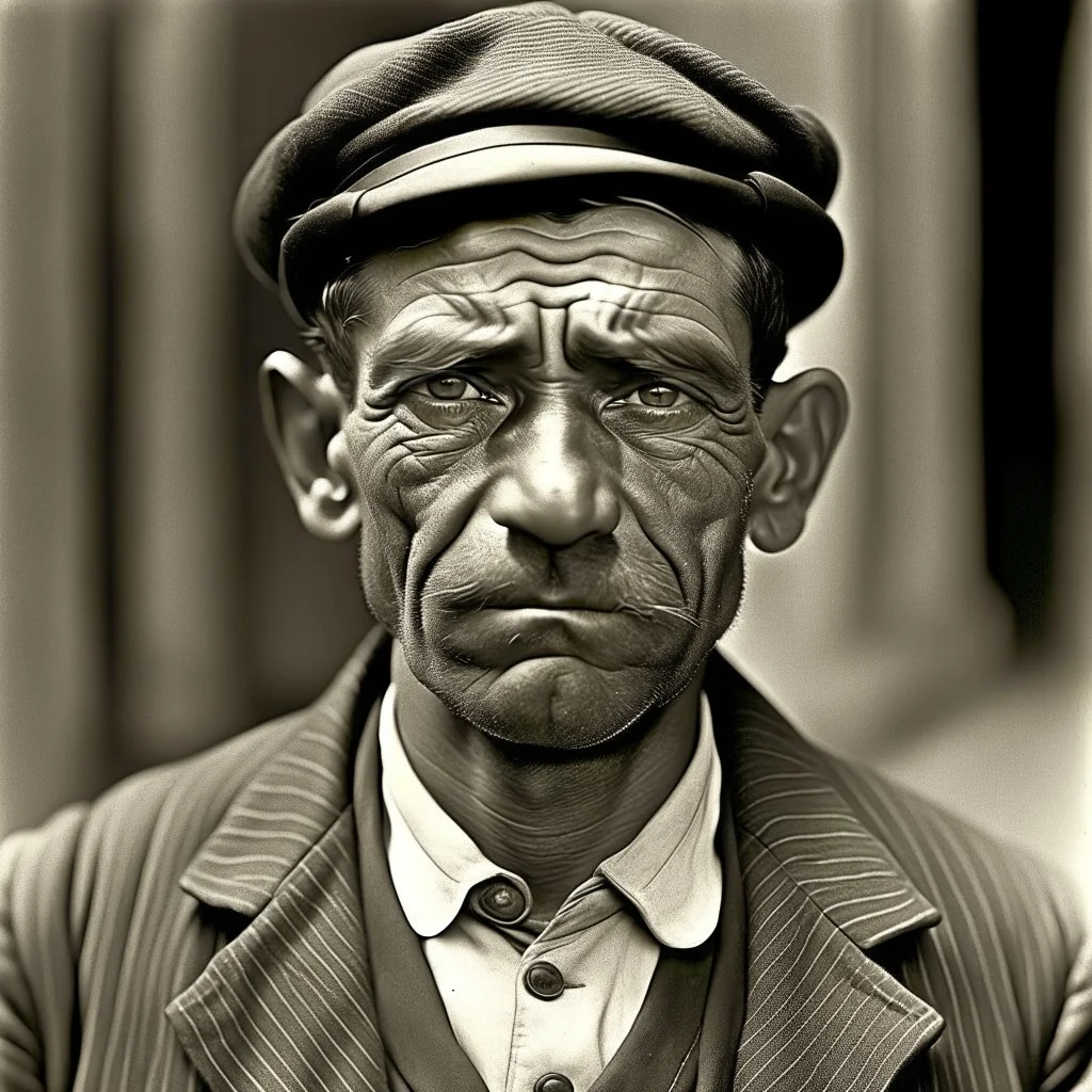 an ugly 1920s union man