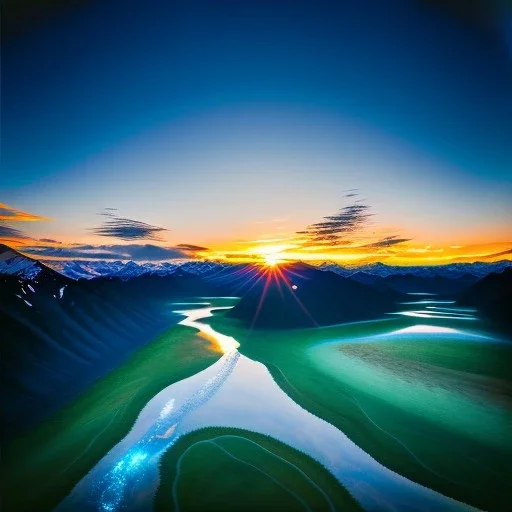 Denali National Park, Alaska,aerial view,extremely detailed digital painting, high resolution,8k, realistic, beautiful, volumetric lighting, mystical colors ,perfectly centered image, perfect composition, rim light, beautiful lighting,masterpiece, stunning scene, raytracing, anatomically correct, in the style Van Gogh and robert e howard and Ken Kelley and Ohrai Noriyoshi and Simon Bisley and tomzj1.