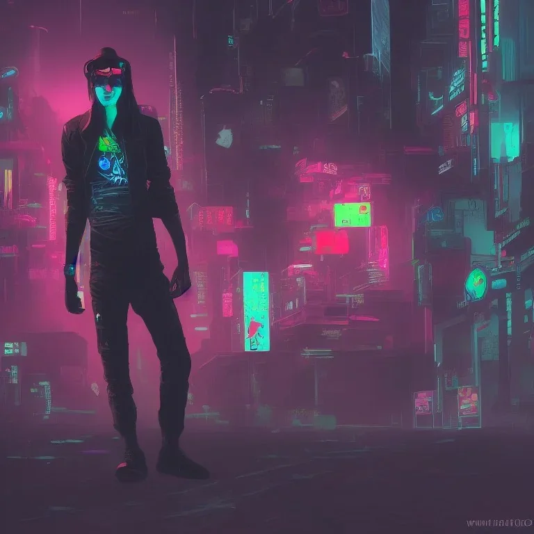 cyberpunk street goon