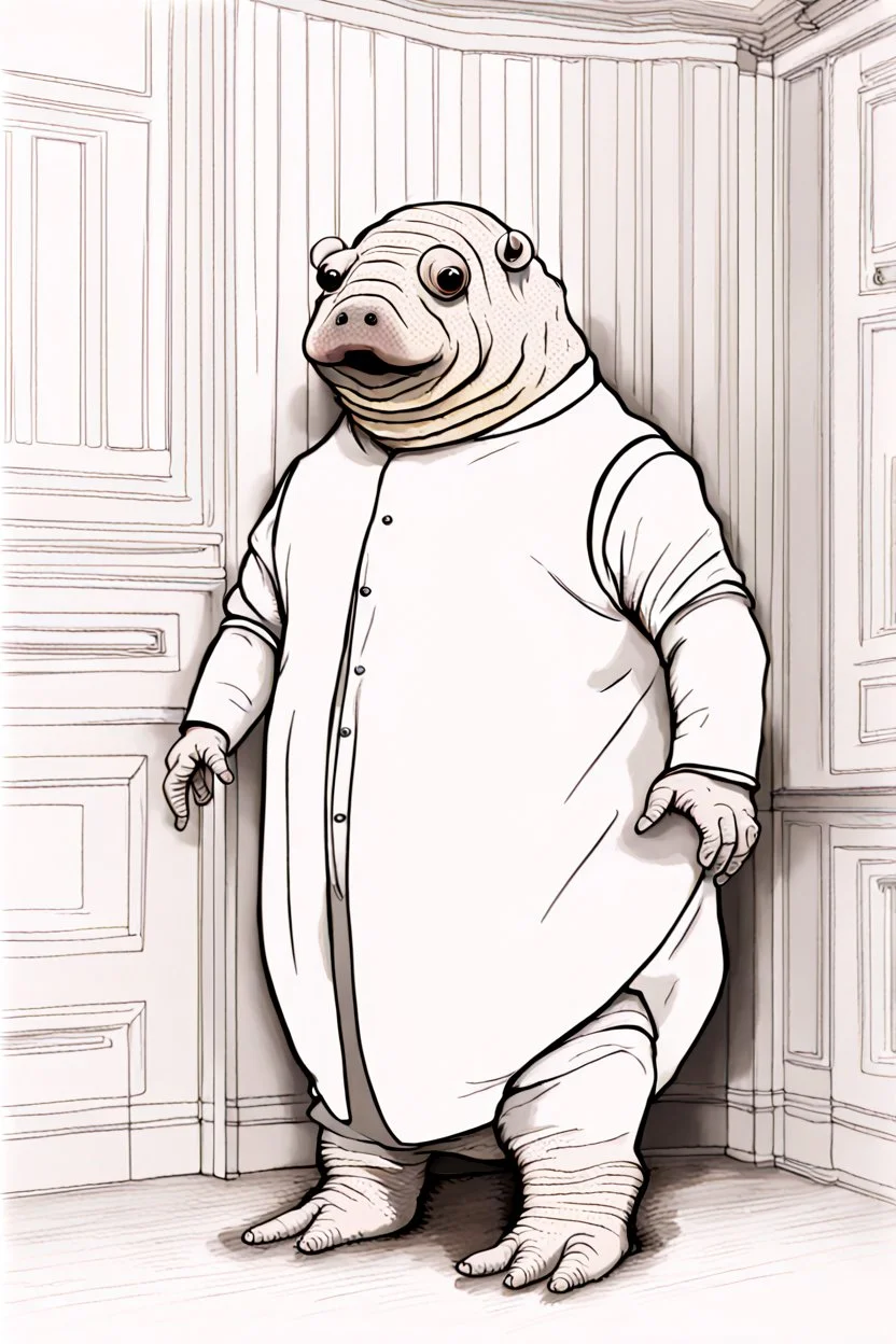 Tardigrade in a tuxedo