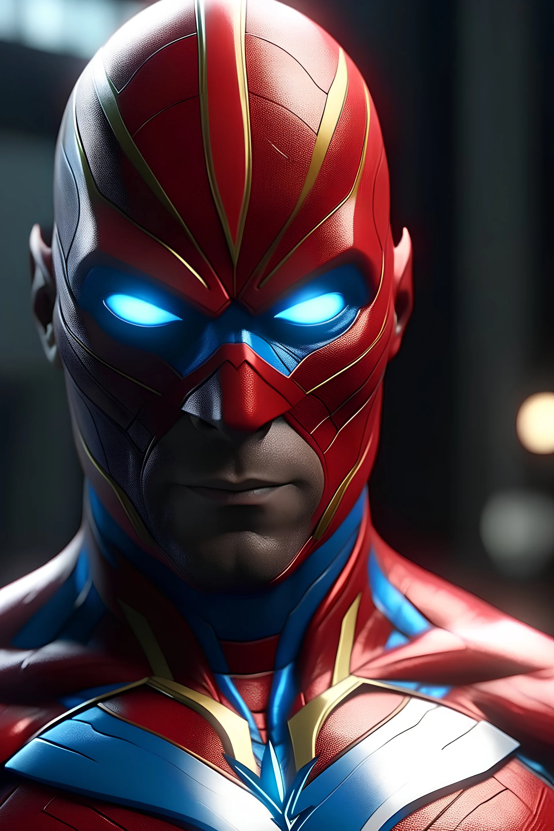 give me unique 4k super realistic superhero