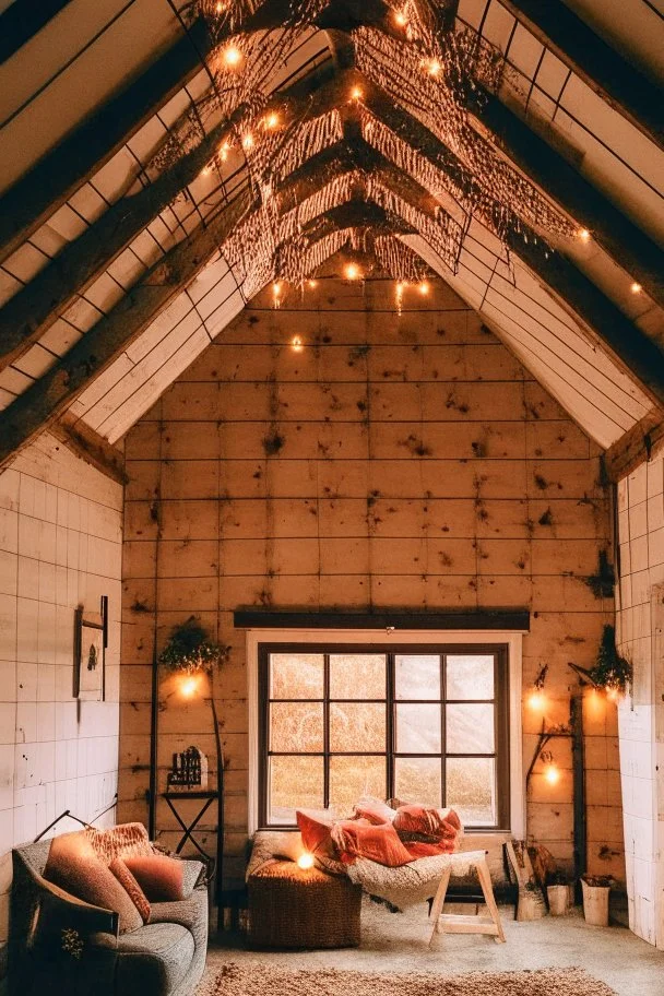 Cozy vibes barn