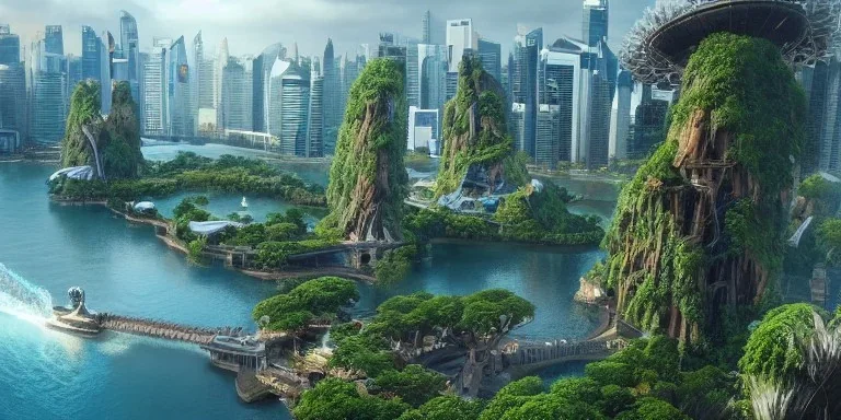 Insanely detailed landscape of Singapore like Wakanda:: perfect proportions :: flawless perfect hands :: by Artgerm, Greg Olsen, Pixar, WLOP :: hyperrealistic, hyper detailed, photorealistic :: a masterpiece, incredible composition, amazing depth, imposing, meticulously composed, 8k :: unreal engine :: Mappa studios :: detailed matte painting, deep color, fantastical, intricate detail, splash screen, complementary colors, fantasy concept art, 8k resolution trending on Artstation Unreal Engine