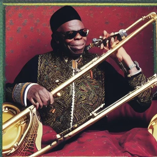 Manu dibango dans le style de mansa musa