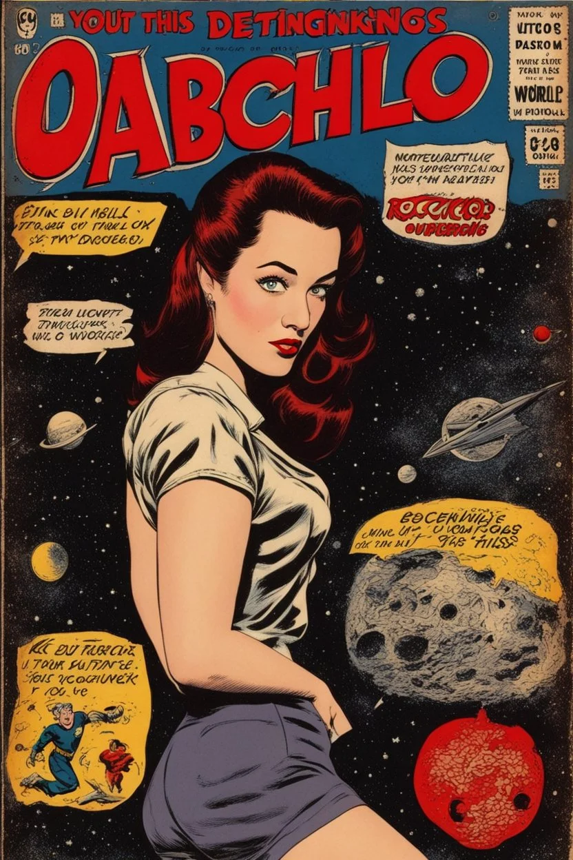 [Kat Dennings] You’d think this was a Steve Ditko cover but it’s actually by Pat Masulli (pencils) and Rocco “Rocke” Mastroserio (inks) from Out of This World #9, published by Charlton Comics, August 1958.