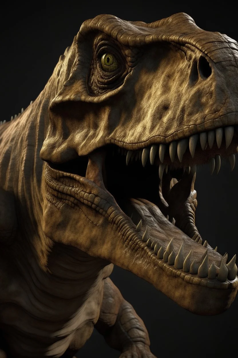 t rex 4 sied view textures