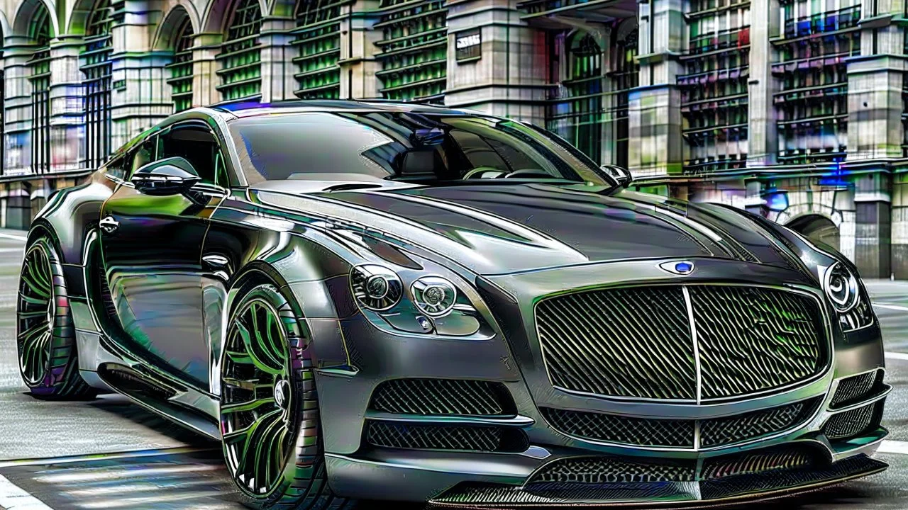 Cross between bentley and a mustang