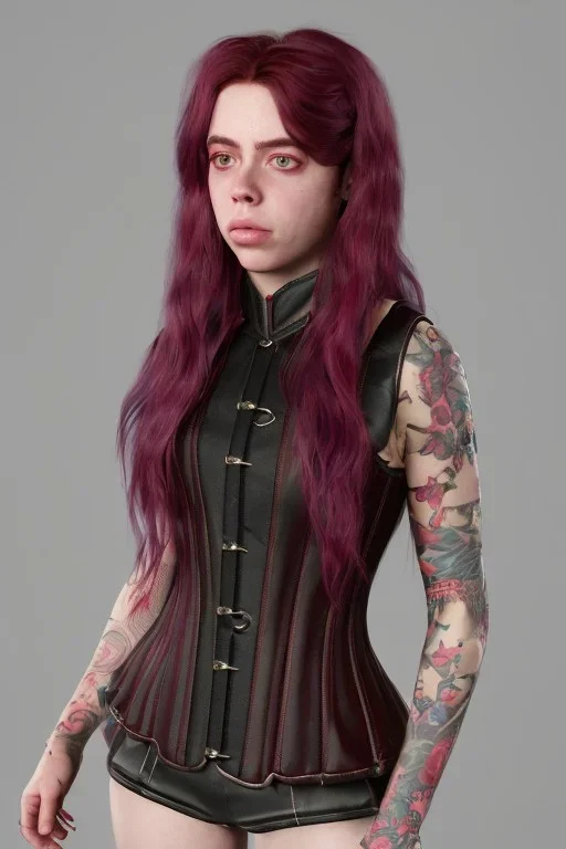 Billie Eilish, corset