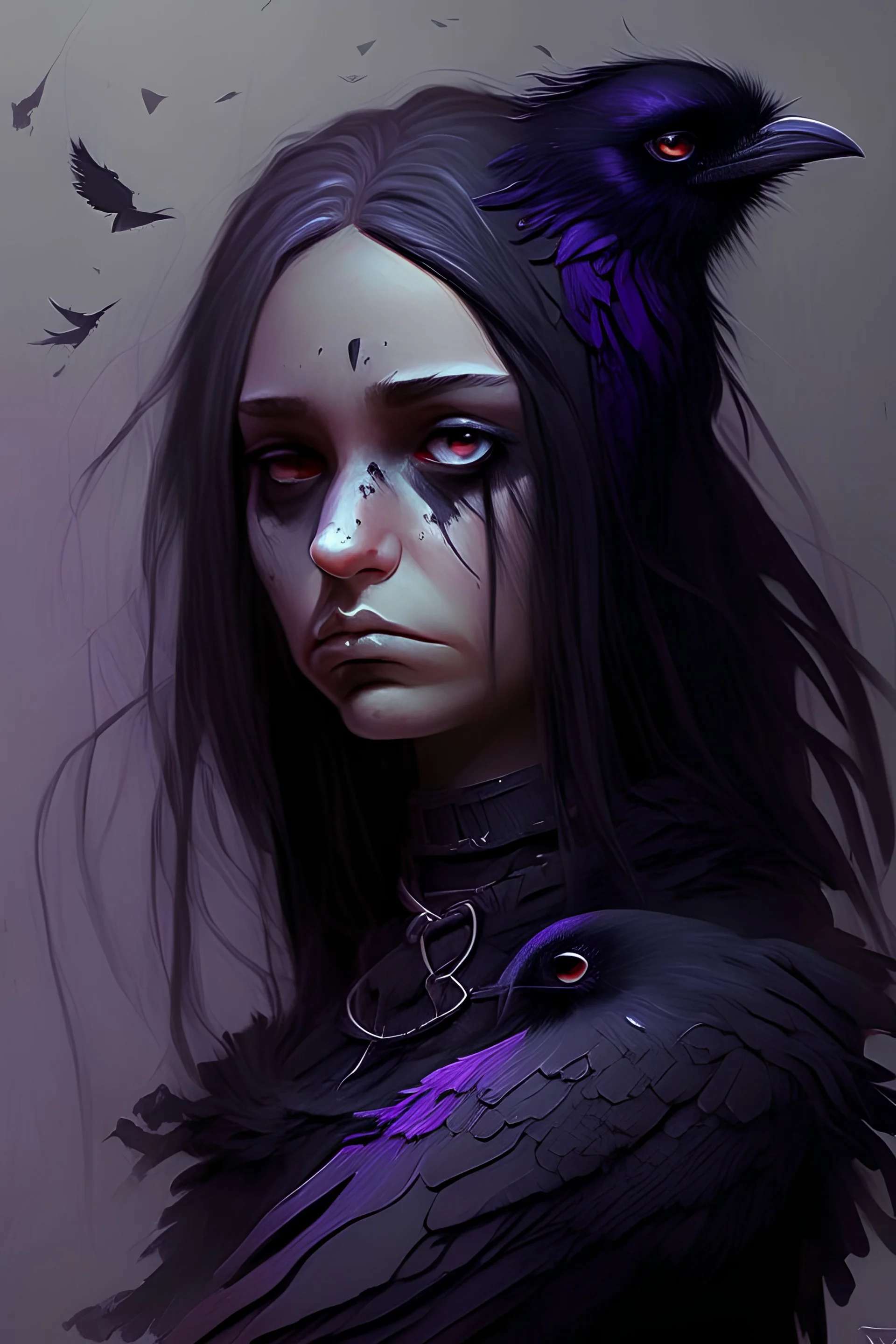 Raven girl