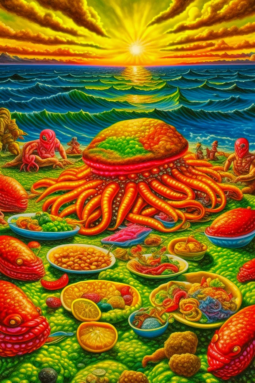 Clambake Freakout on Acid; Surrealism