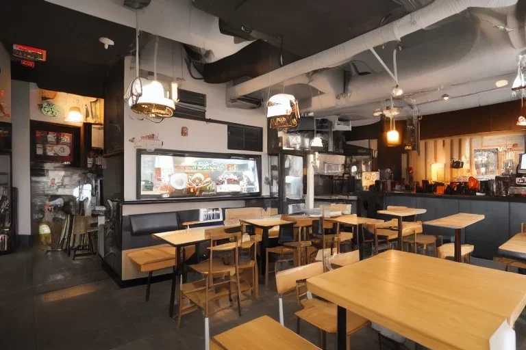 tokyo cafe in the future