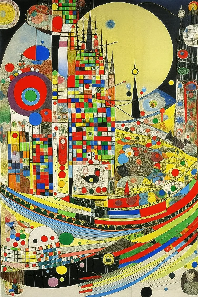 Cruelty; Kandinsky; Hundertwasser