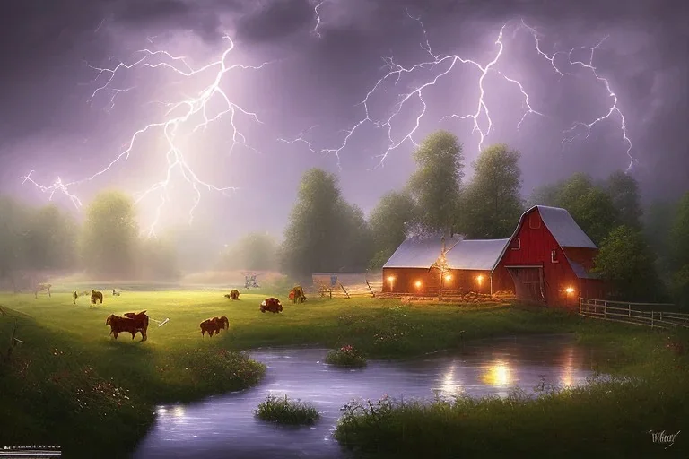 farm river LIGHTNING