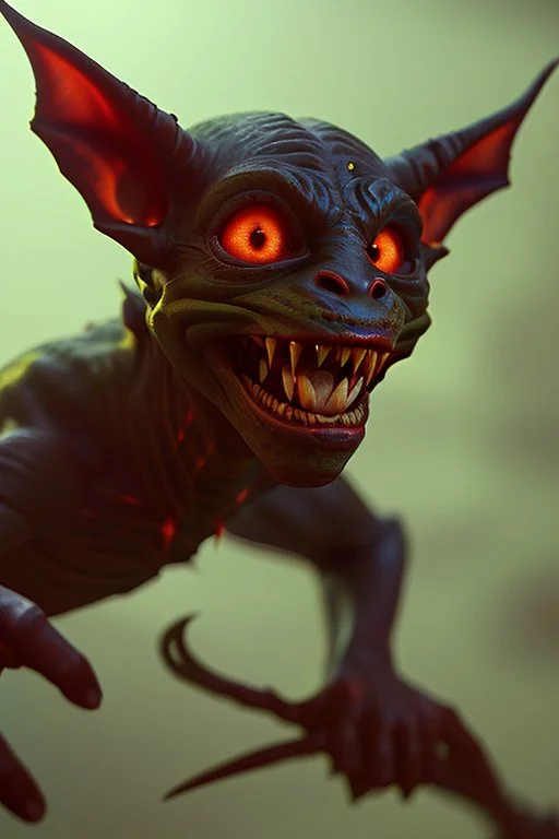 Demon goblin,8k resolution, cinematic smooth, intricate details, vibrant colors, realistic details, masterpiece