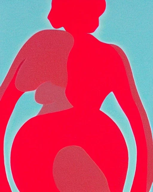 akvarel, woman body red, and golden, abstract, curvy, pastels, light, beautiful curves, woman from back, rosa, circle, back, spine, light, pastel, blurry, postmodern art, graphical, masterpiece, abstract art, contrast colors, bodies, bodies around each other